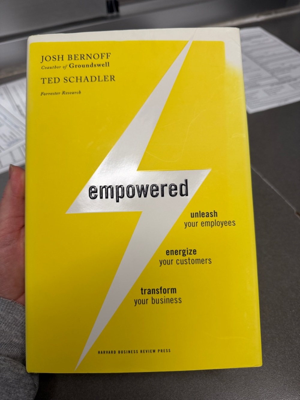 Empowered Josh Bernoff Hardback Book